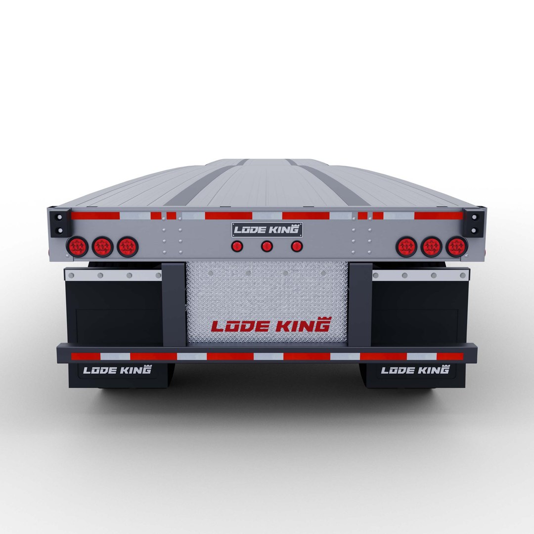 3D Lode King Trailer TurboSquid 1430326