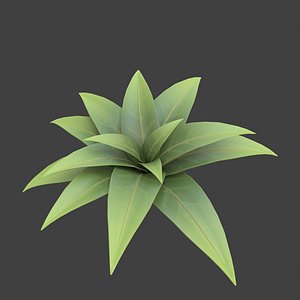 cartoon bush model