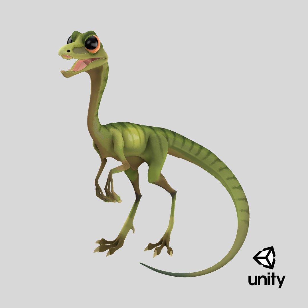 3D Cartoon Character Compy - Dinosaur Compsognathus PBR https://p.turbosquid.com/ts-thumb/ki/MKd3W6/4g/stemcell_unity_render/png/1723225719/1920x1080/fit_q87/6af98ce24195b50f3b20a75e29dee526158a47d3/stemcell_unity_render.jpg