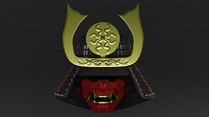 Samurai Helmet and Mask kobuto and mengo