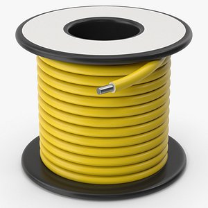 Yellow Wire Cable Reel