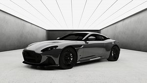 3D Aston Martin DBS Super Leggera