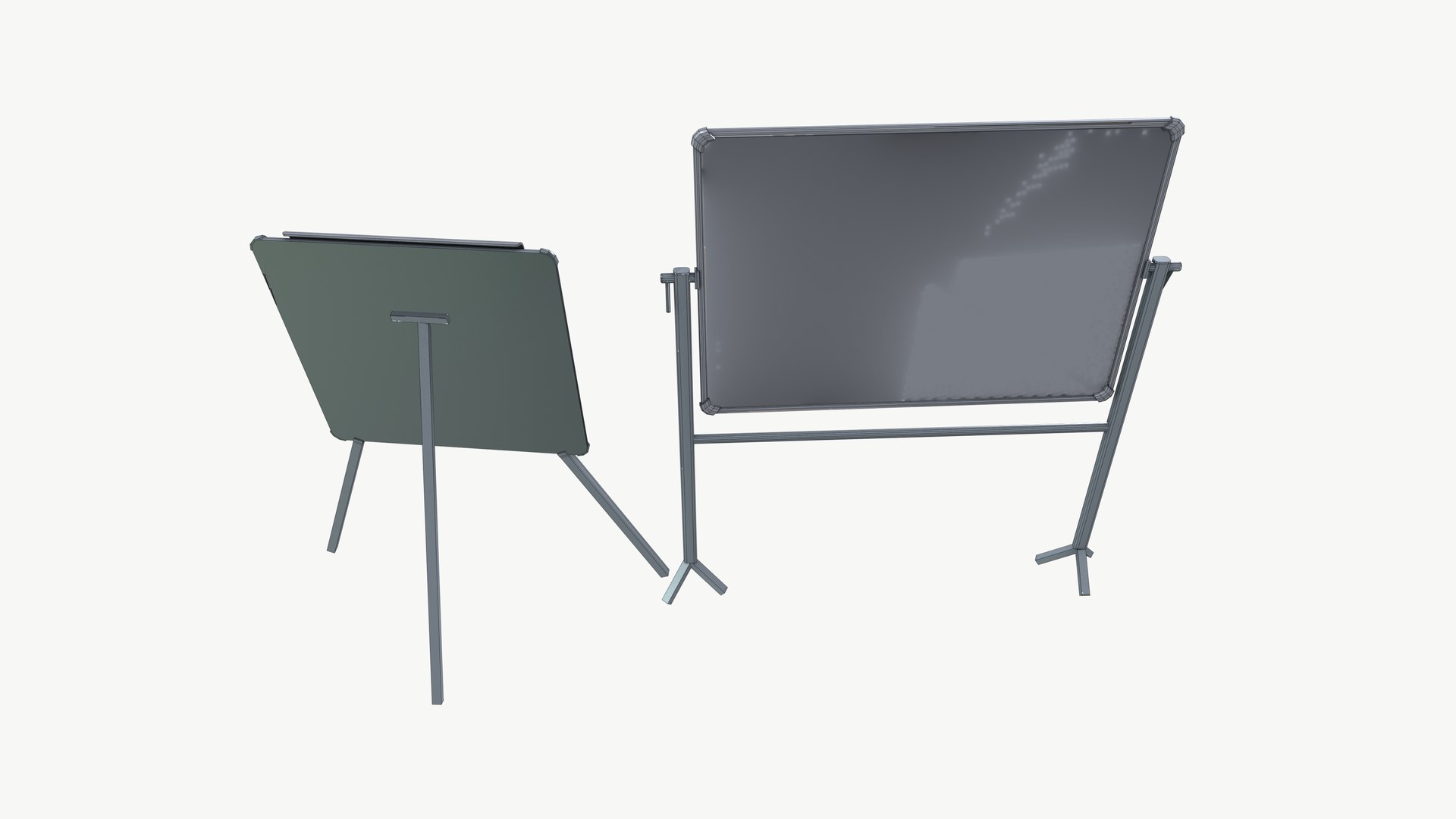3D Model Note Board Stand - TurboSquid 2279436