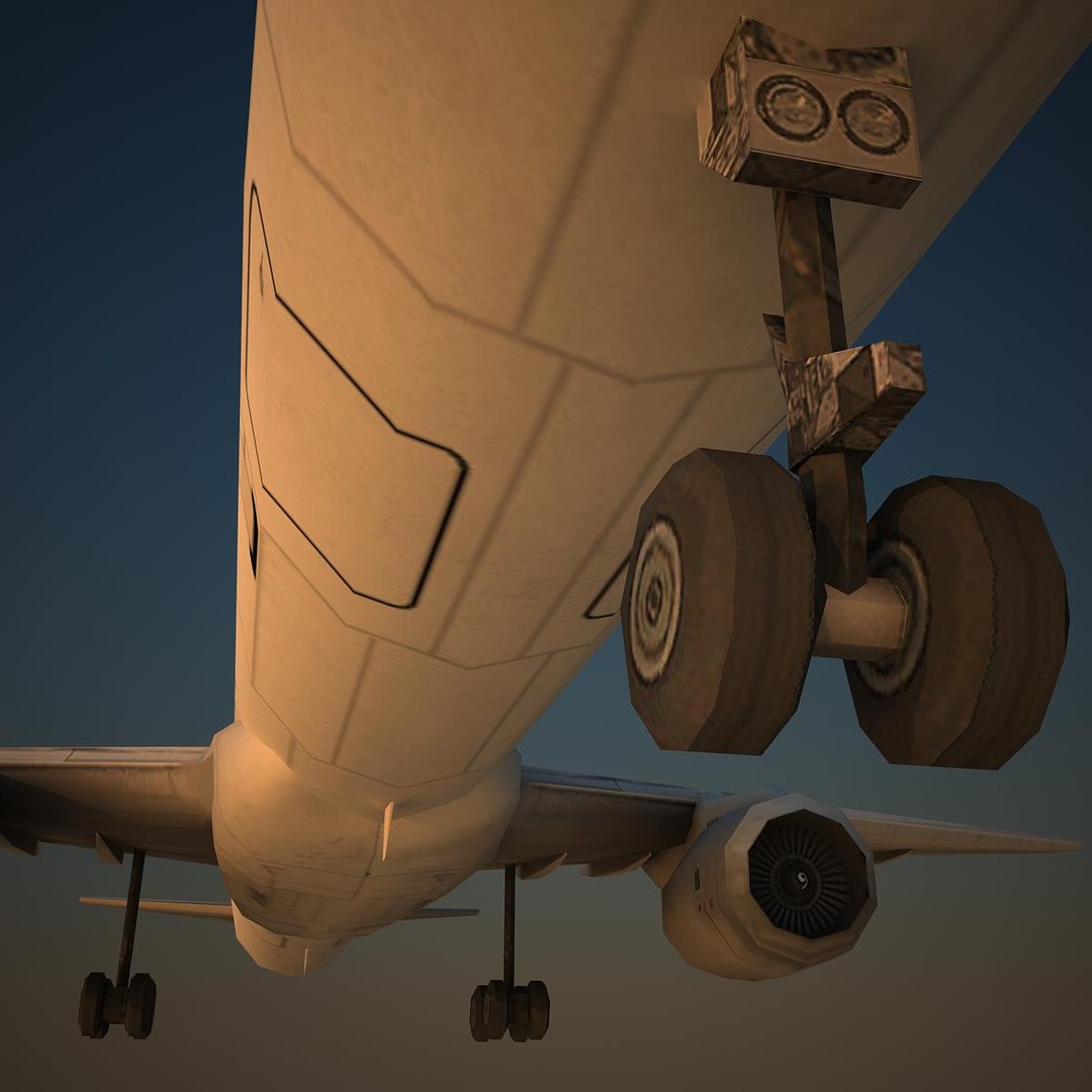 3d Model Boeing Basic