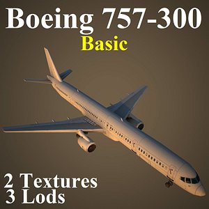 3d model boeing basic