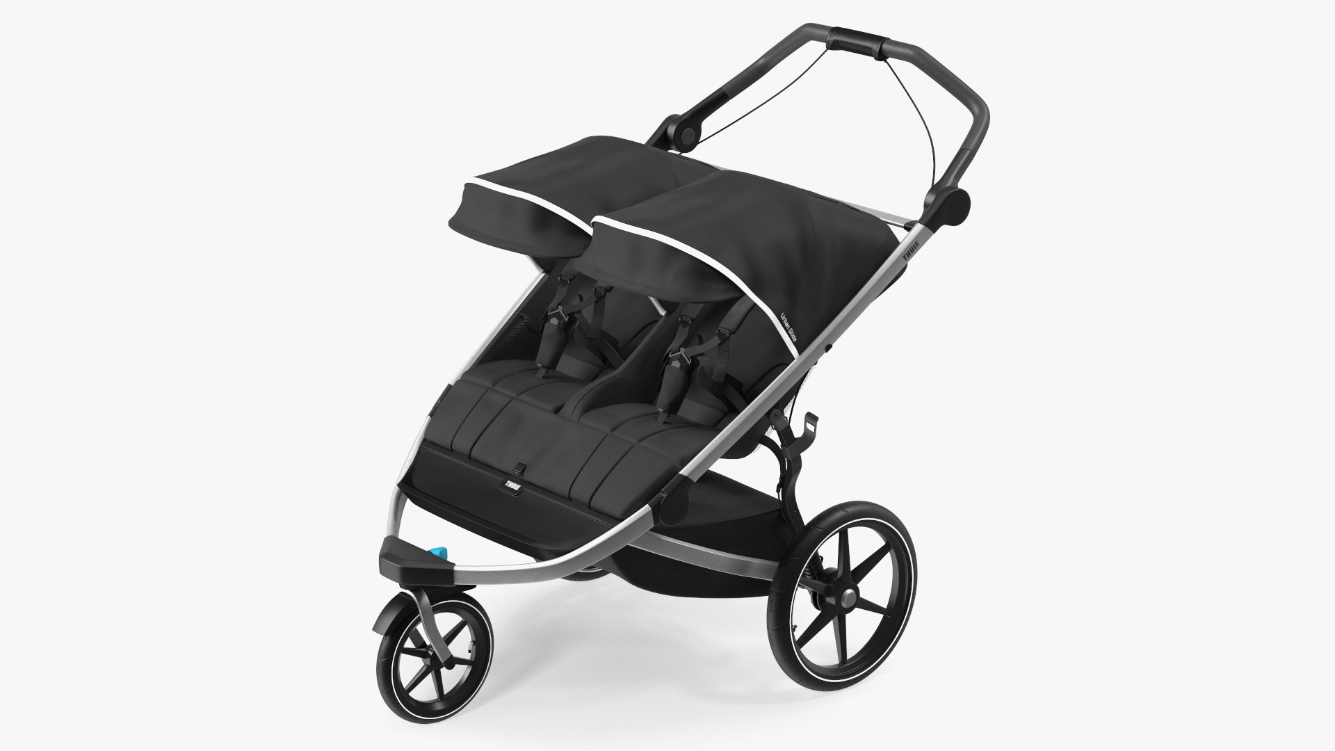 3D Thule Urban Glide 2 Double Stroller TurboSquid 2158700