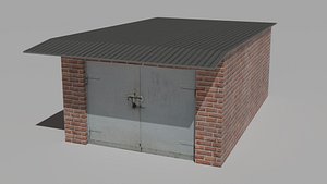 3D LowpolyGarage1