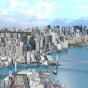 Tokyo 3D Scan City Japan 3D model