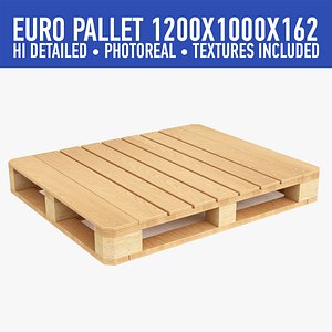 wood pallet 3d model