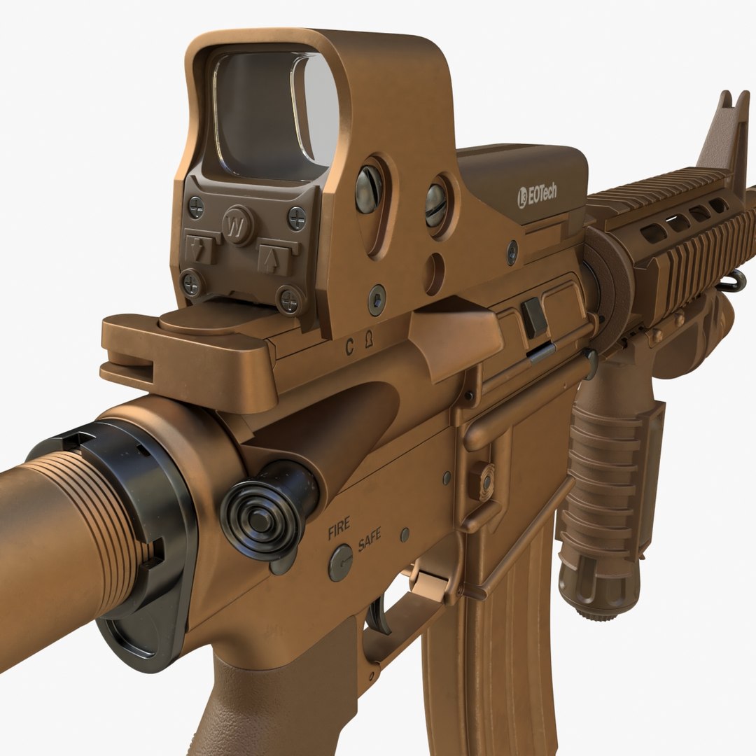 3D M4 Carbine - TurboSquid 1202964