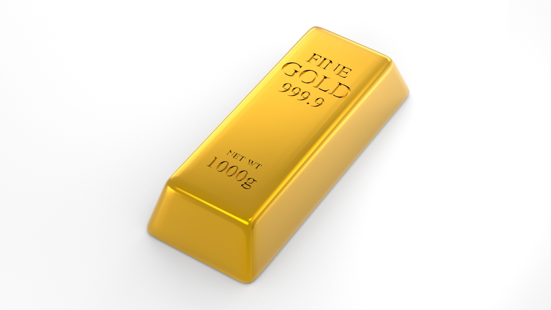 Gold Bullion 1000 G 3D Model - TurboSquid 1878791