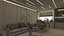 Interno dell'ufficio manager Scena modello 3D Modello 3D