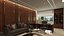 Interno dell'ufficio manager Scena modello 3D Modello 3D