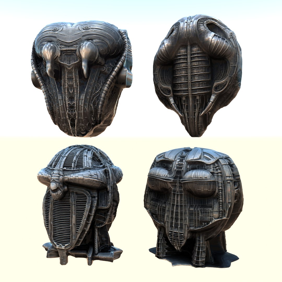 Alien spaceships Sci Fi Pack 4 3D model - TurboSquid 2067919