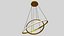 Modern Double Ring Hanging Lights