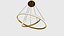 Modern Double Ring Hanging Lights