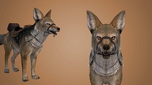 Fox ,FUR 3D model