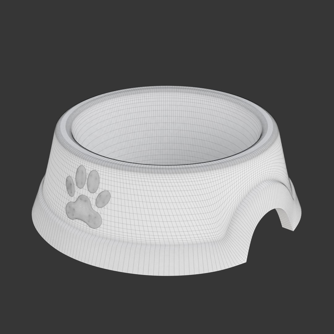 3D Printable Dog Bowl - TurboSquid 1862483