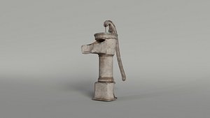 Hand Water Pump 3D model