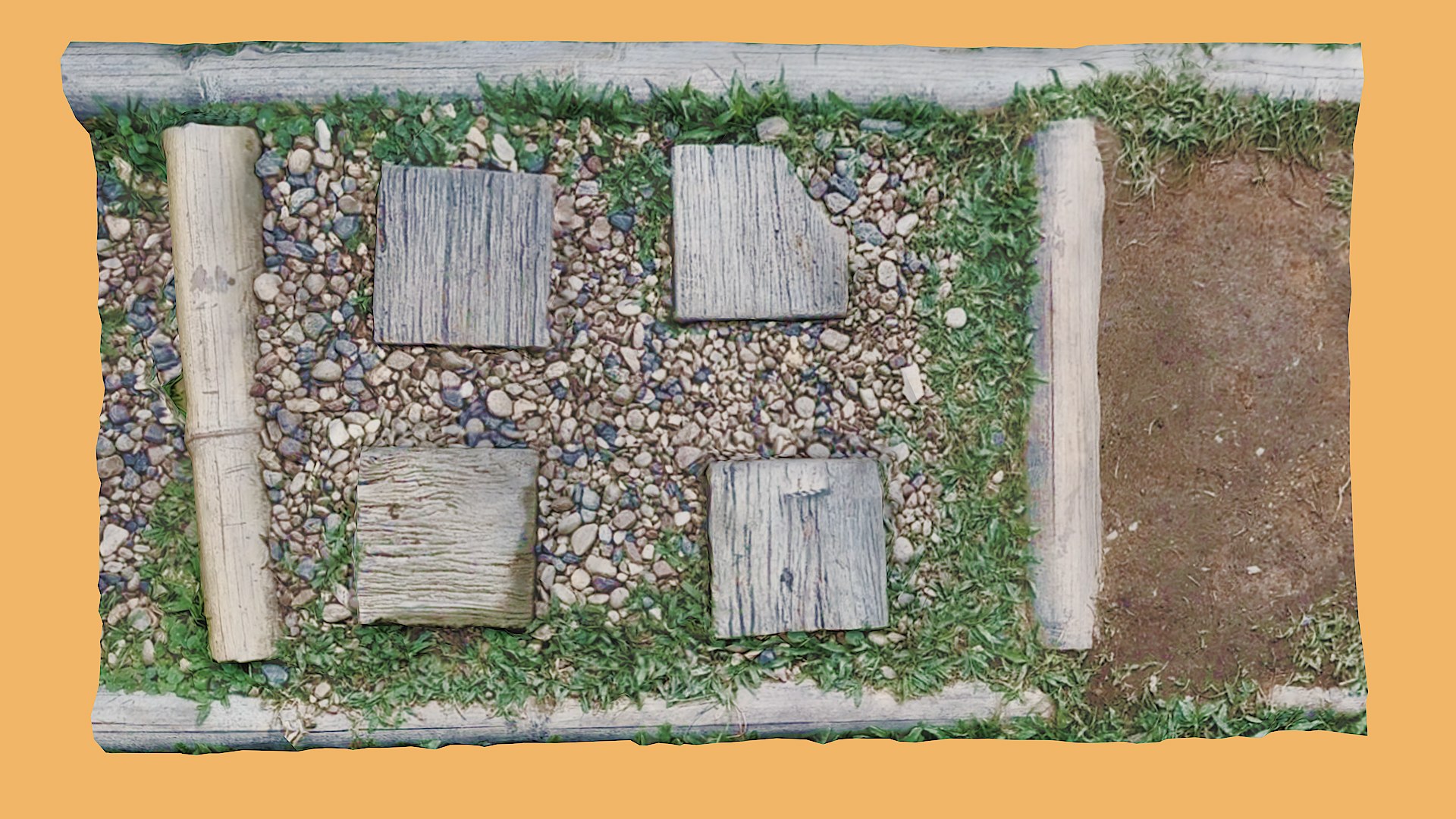 Stone Walkway Model - TurboSquid 2017711