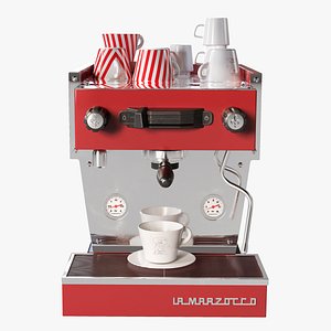 3D model Coffee Machine La Marzocco Micra