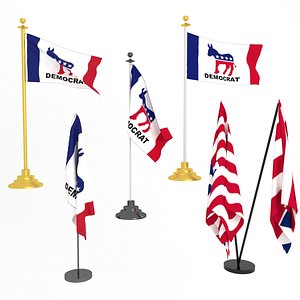 democratic party flag