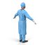 male surgeons 3d model