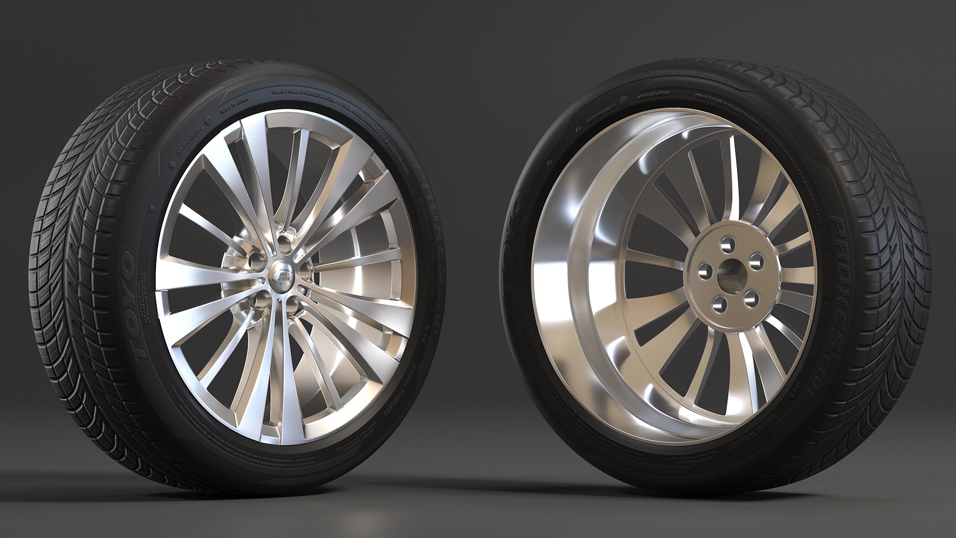 3D Range Rover Wheel Model - TurboSquid 1978399