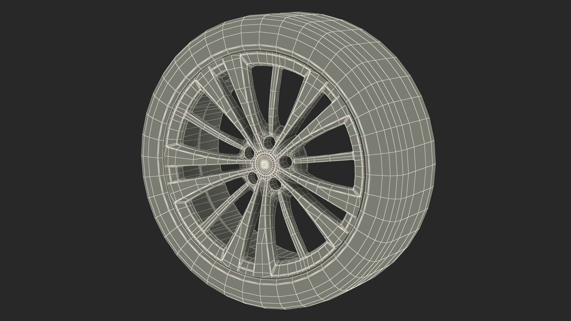 3D Range Rover Wheel Model - TurboSquid 1978399