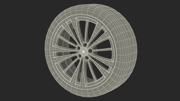 modelo 3d Range Rover Wheel - TurboSquid 1978399