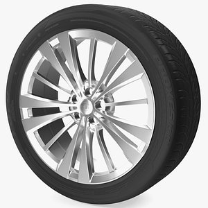 3D Range Rover Wheel model