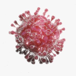 corona virus covid-19 3D model