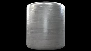 3D Printed Plastic Substance PBR material and textures 3D model