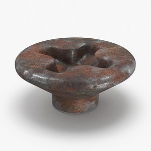 phillips-head-screw-01-dirty 3D model