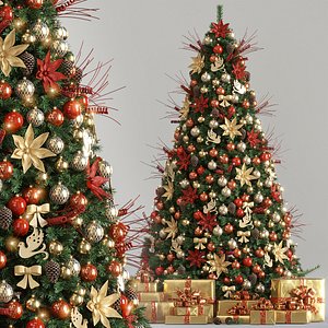 3D tree christmas model