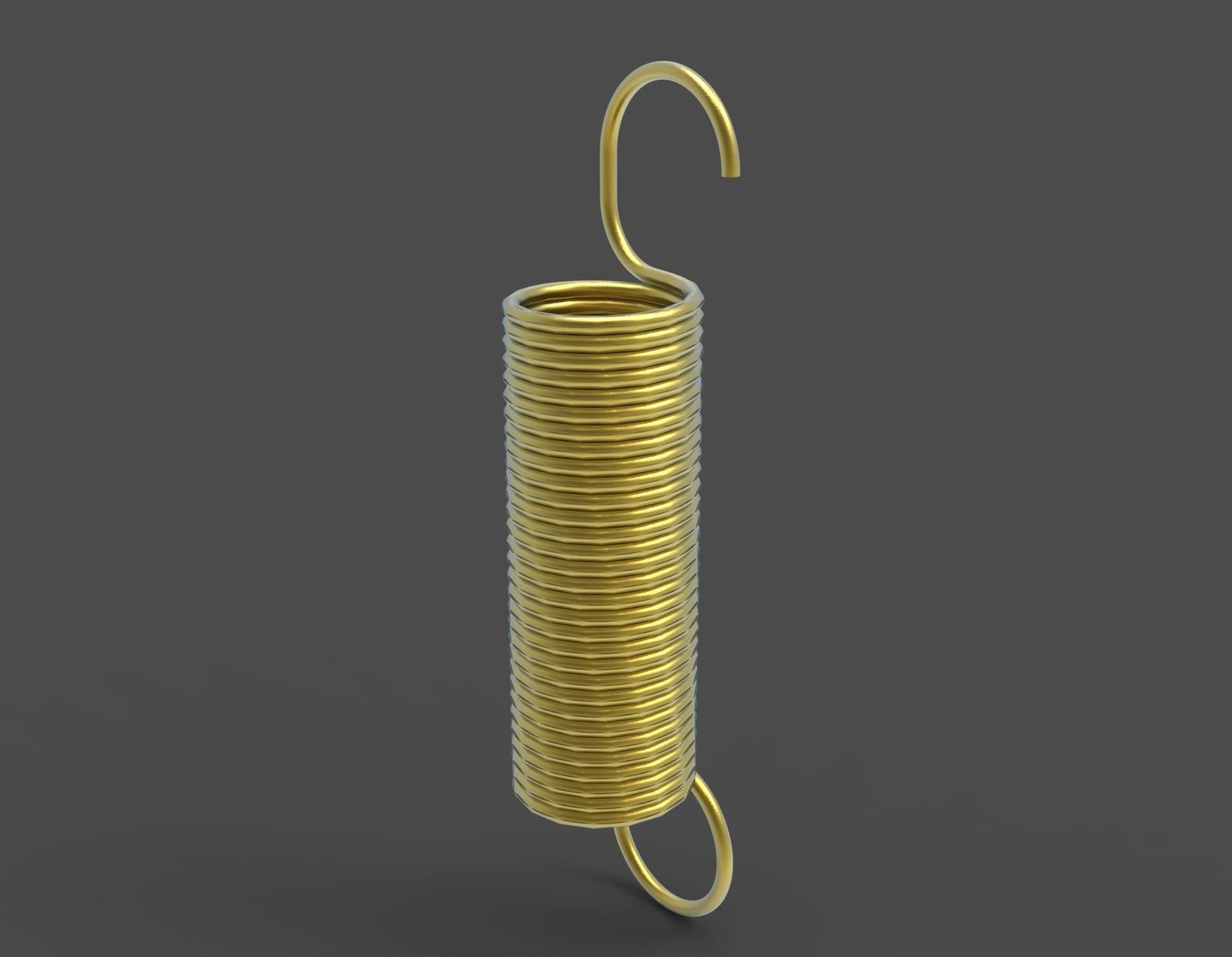 Hook Spring 3D - TurboSquid 1833715