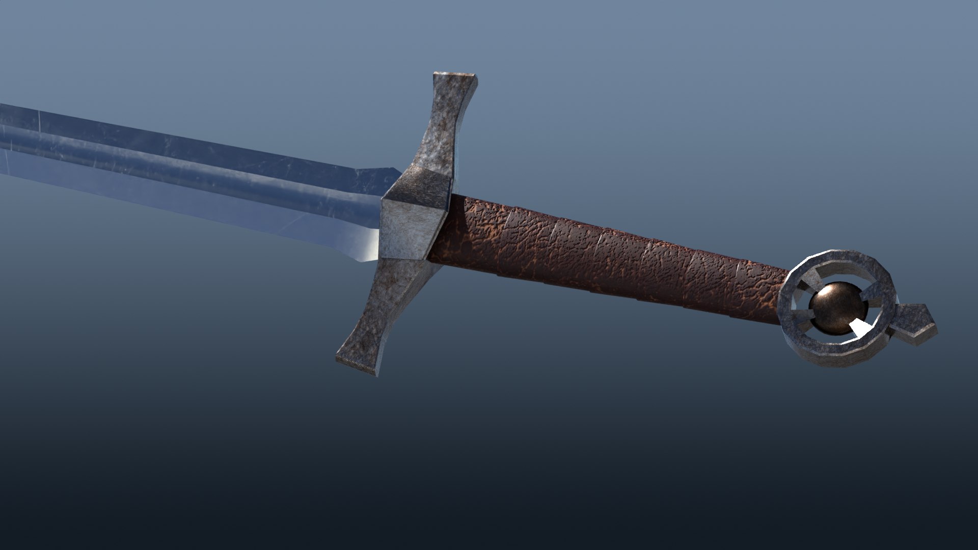 Medieval One Handed Sword 3D - TurboSquid 2254466