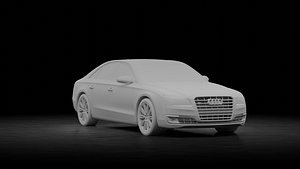 3D Audi A8 2014