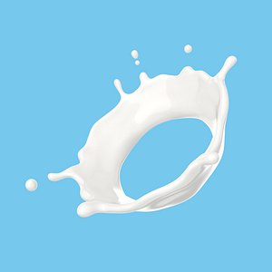 3D circleSplash1Fbx model