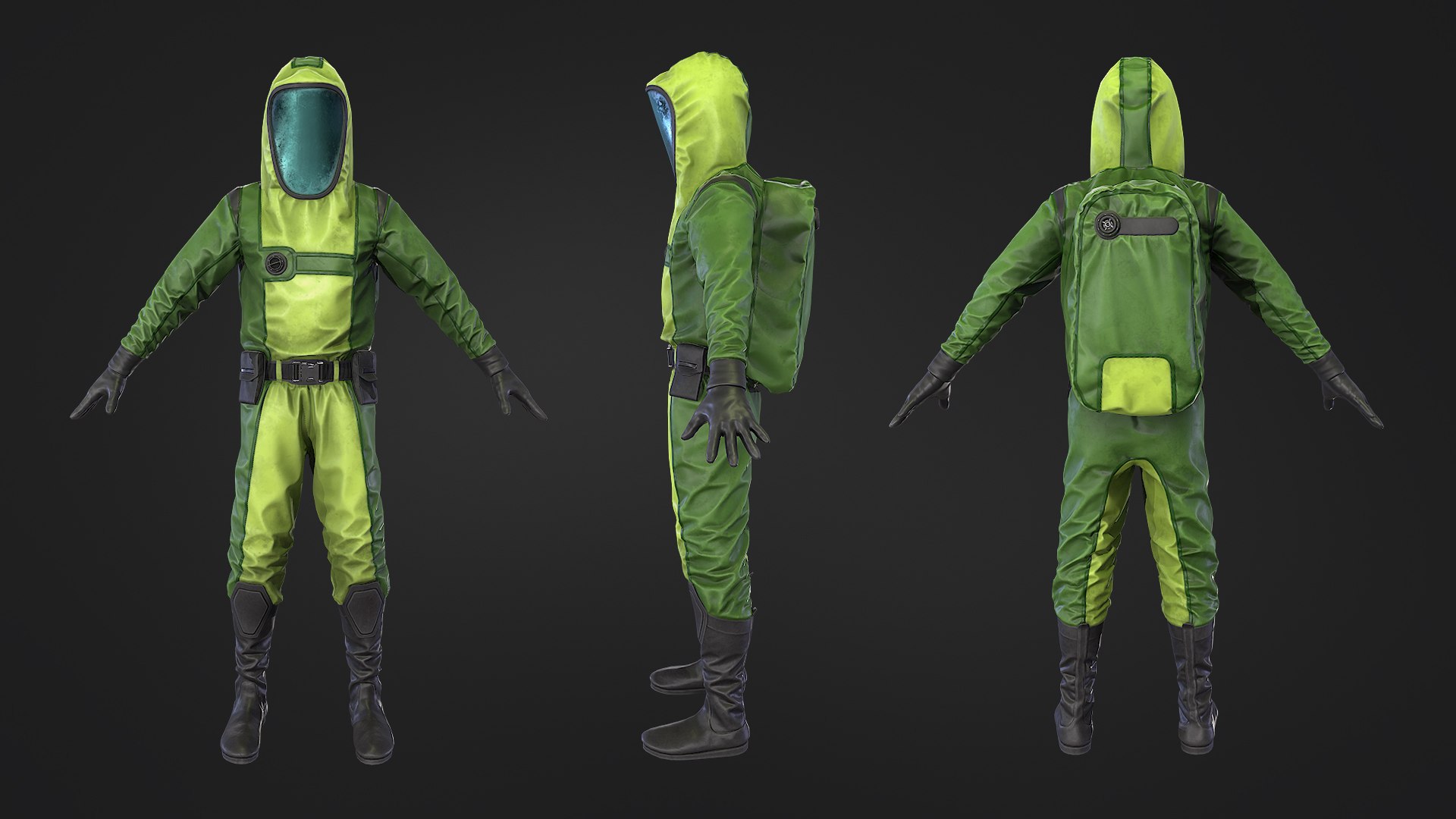 Chemical Protection 3D Model - TurboSquid 2177172
