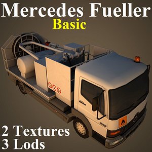 mercedes basic 3d model
