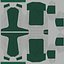 Soccer Uniform Green 2 Modello 3D