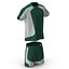Soccer Uniform Green 2 Modello 3D