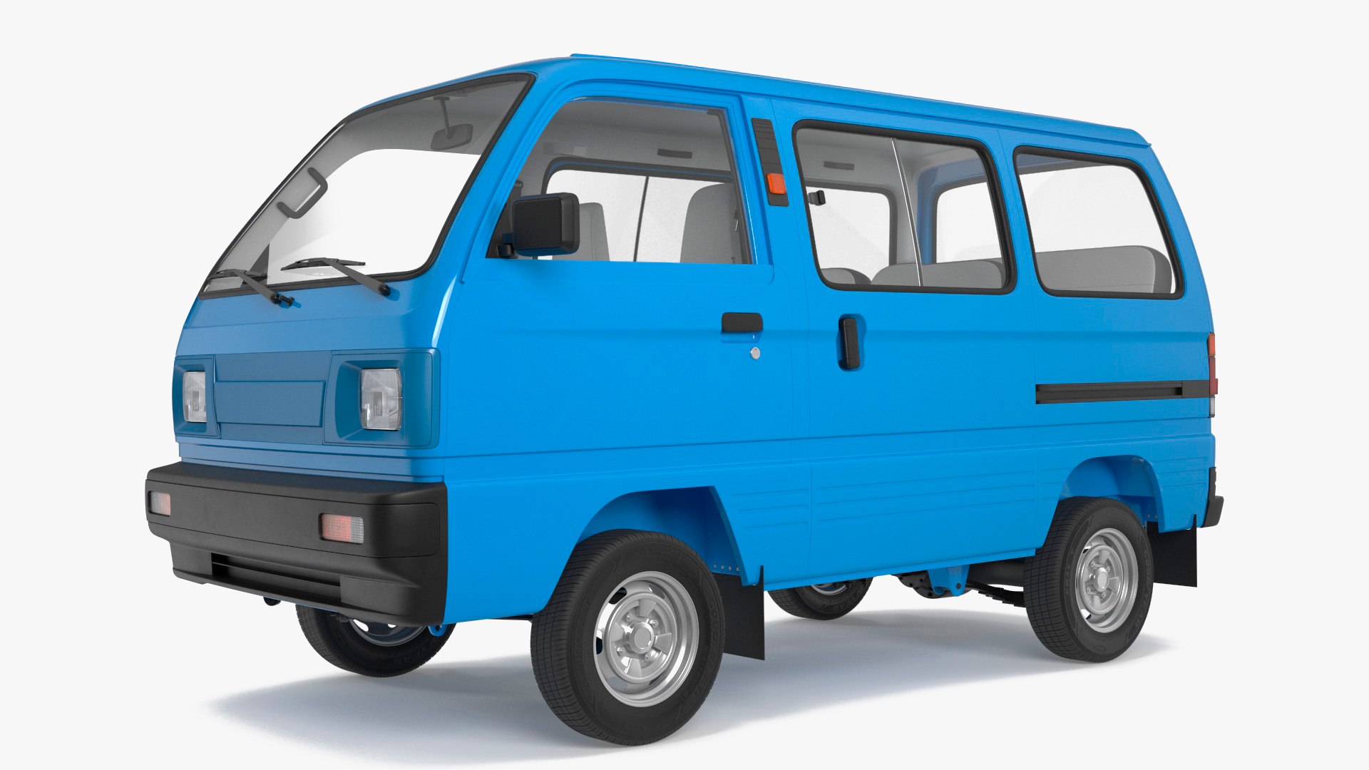 Passenger Minivan 3D model preview
