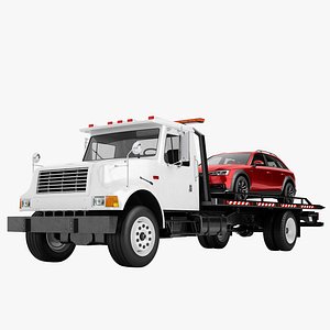 Tow Truck Big Audi A4 2016 Allroad