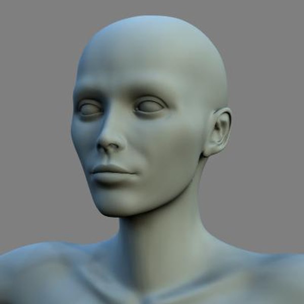 3d female model