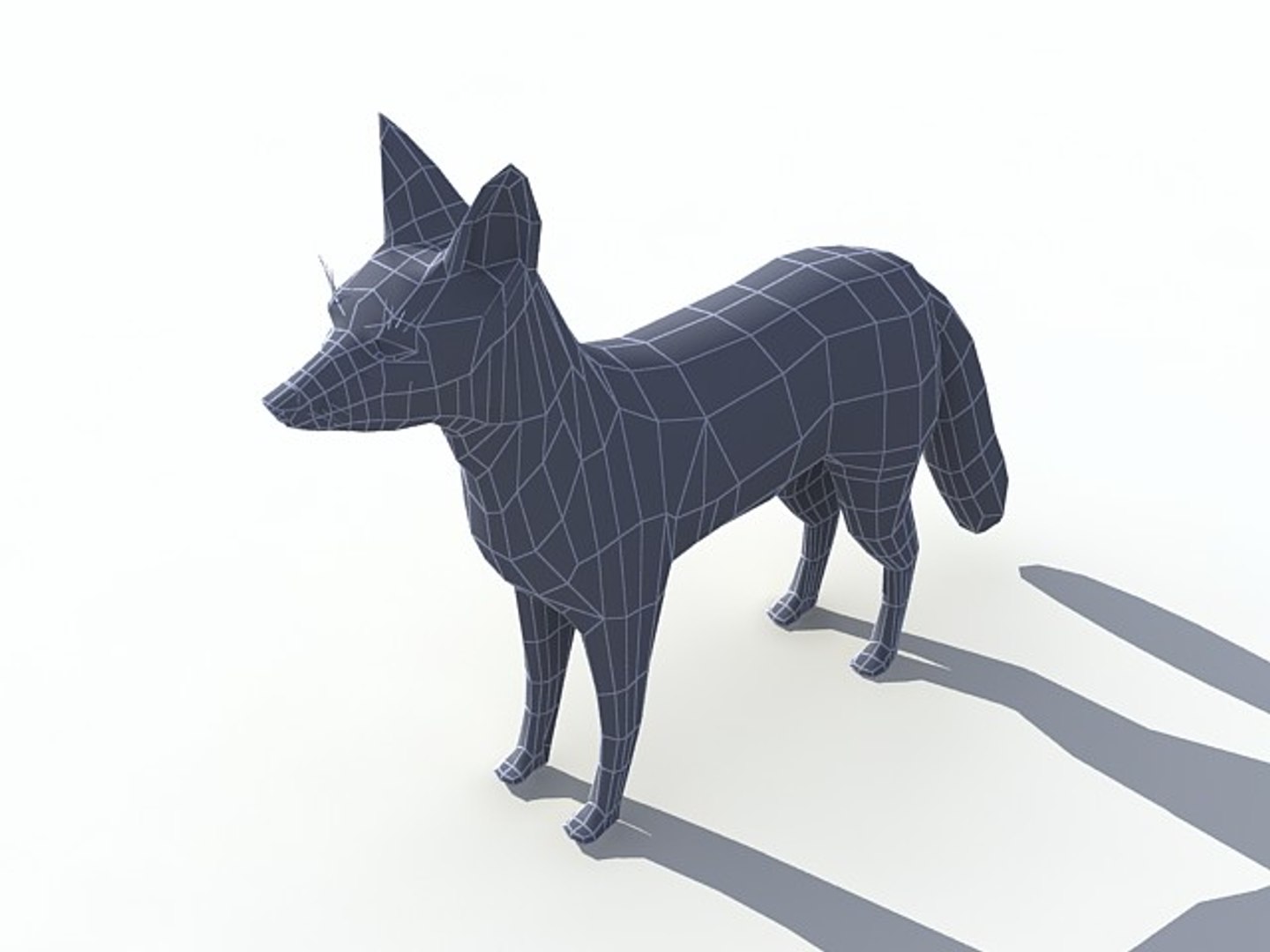 3d model swift fox
