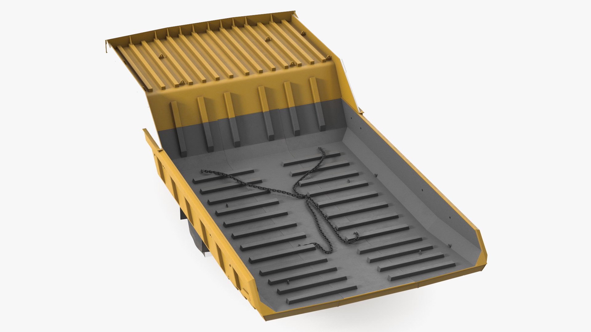 Haul Truck Bed 3D model preview