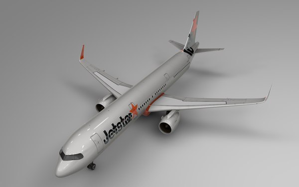 Airbus A321 neo JETSTAR Airways L1029 Model 3D - TurboSquid