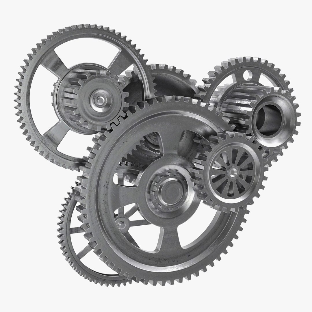 Metal Gear Mechanism Animated for Maya 3D model preview